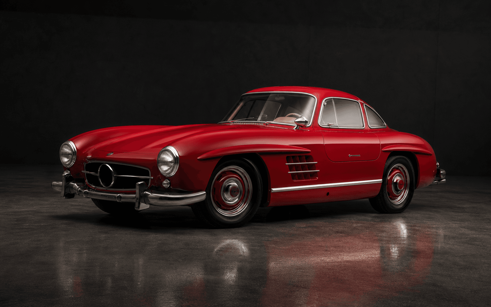 Exterior de Mercedes-Benz 300SL Gullwing 1957